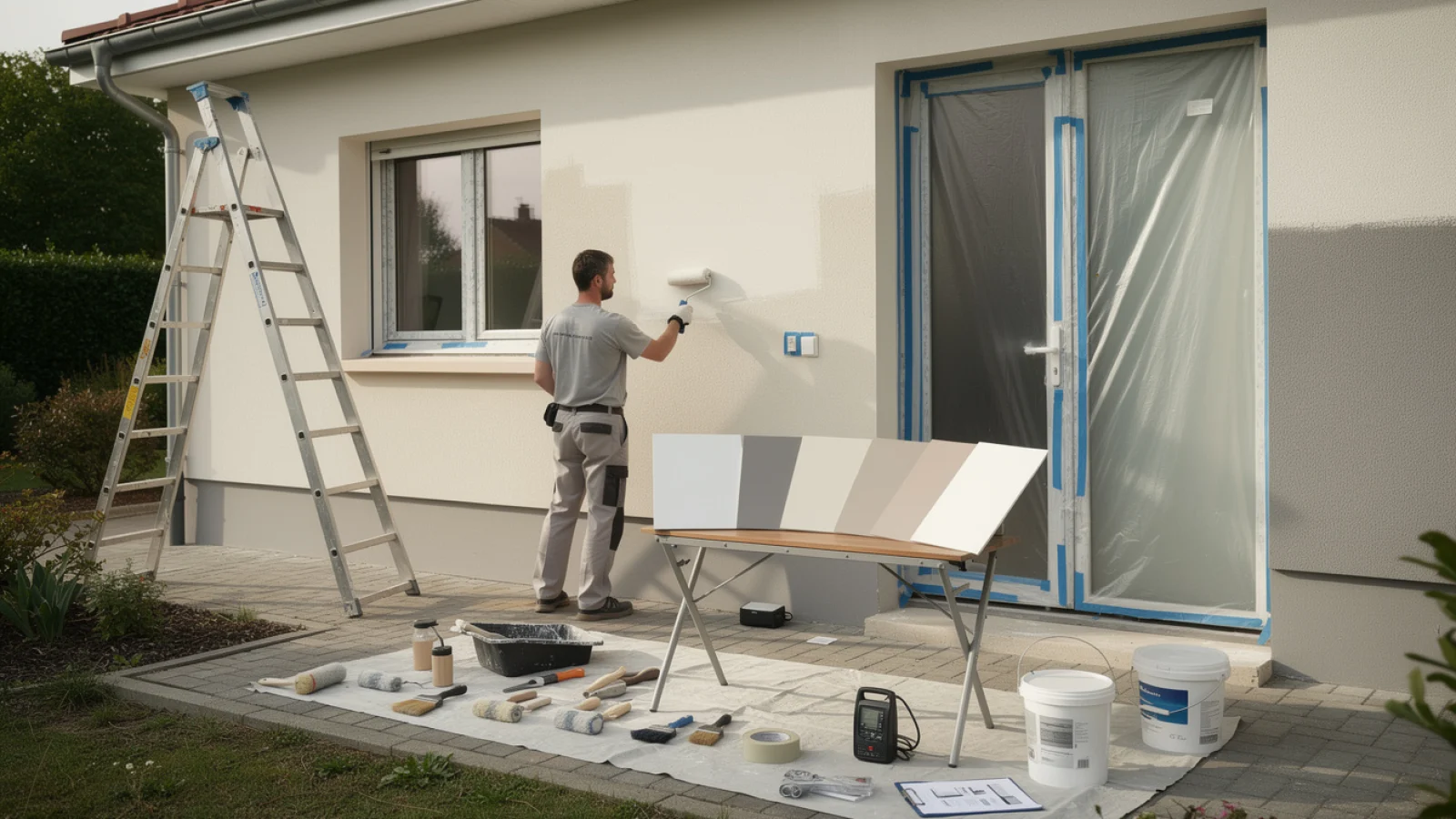 Comment choisir un entrepreneur en peinture de façade de maison