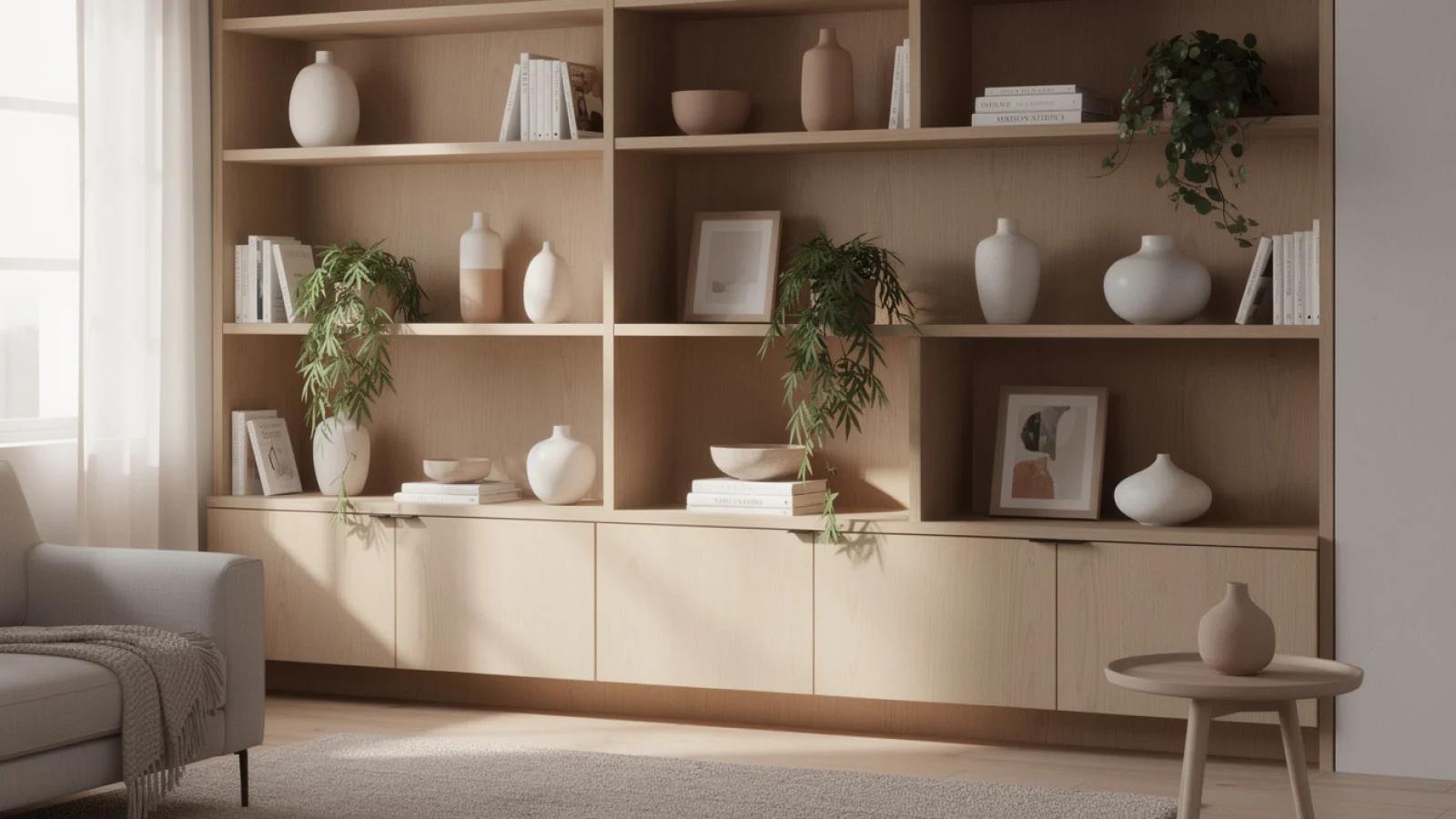 Étagères en design d’intérieur : allier esthétique et fonctionnalité