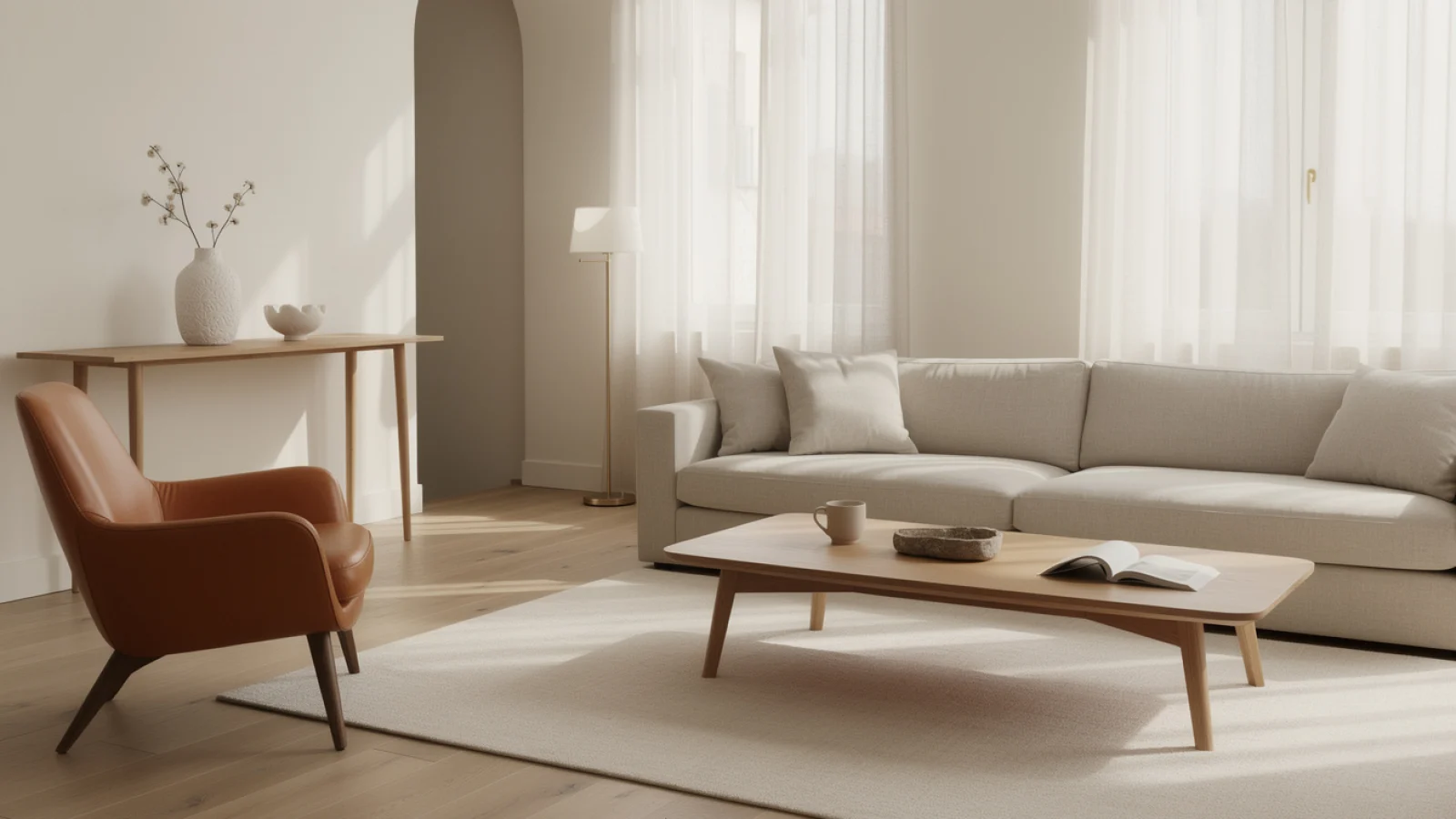 L’épure réinventée : comment adopter un minimalisme chaleureux chez soi